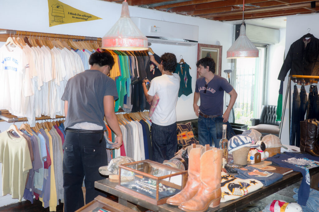 The Erre Vintage Los Angeles Store Inside